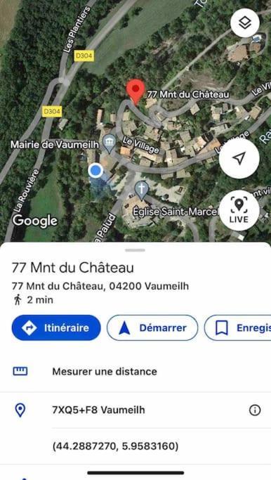 Gite De Charme Le Val Mellis Classe 3 Etoiles Dans La Douceur Provencale Vaumeilh Экстерьер фото